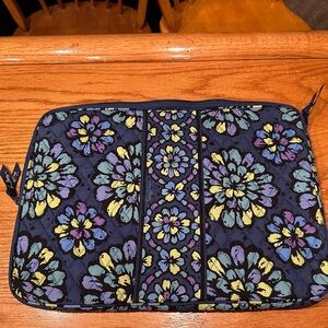 Vera Bradley Midnight Blues Laptop Sleeve